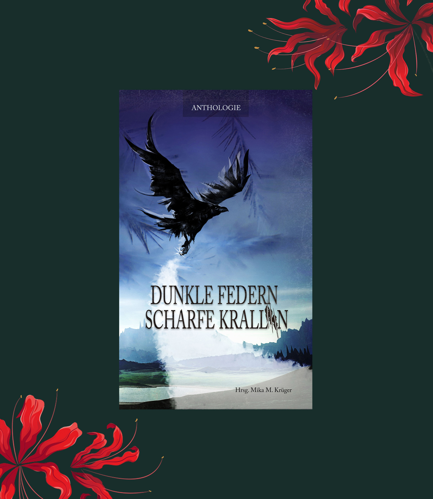 Frontcover Dunkle Federn, scharfe Krallen