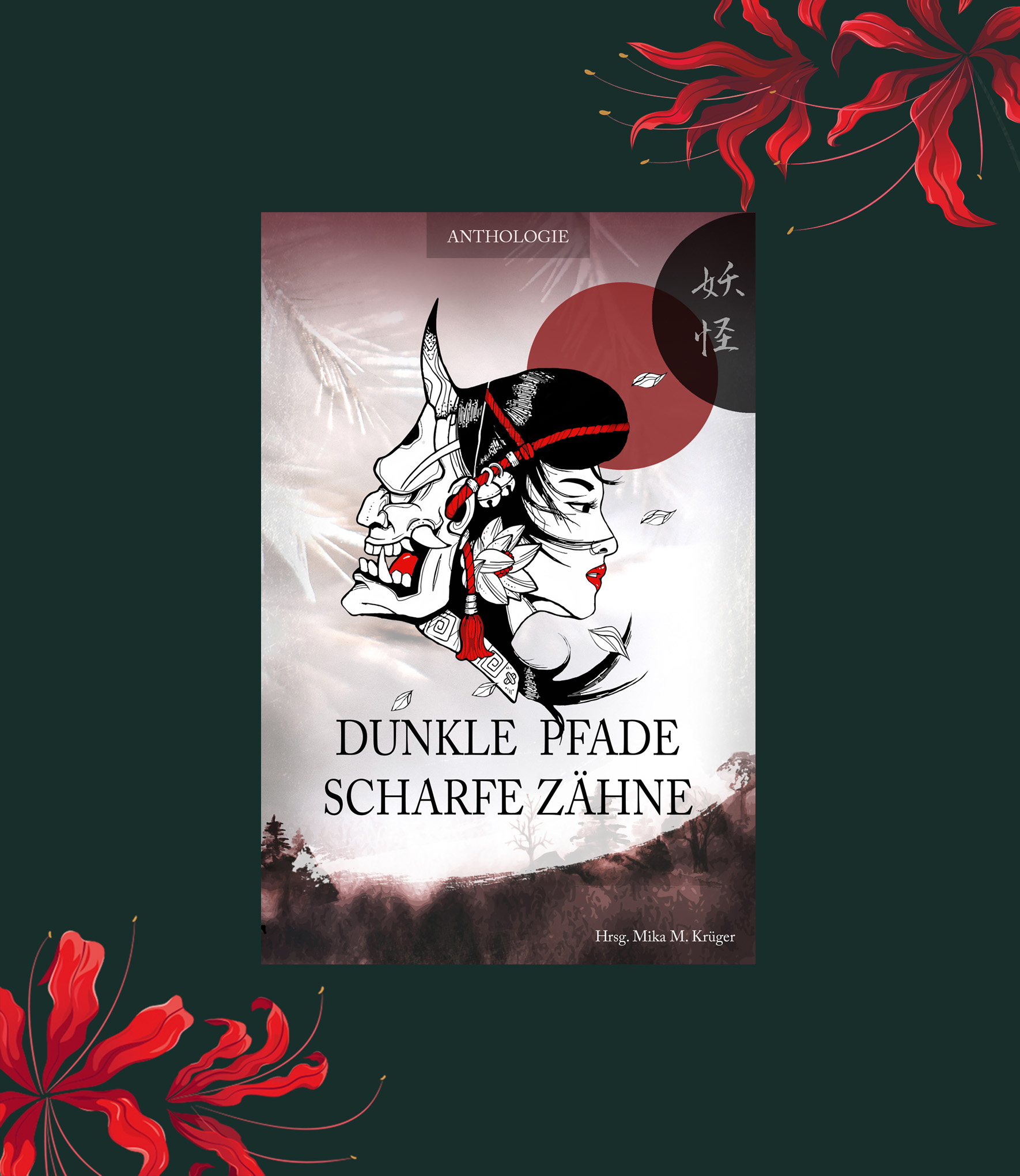 Frontcover Dunkle Pfade, scharfe Zähne